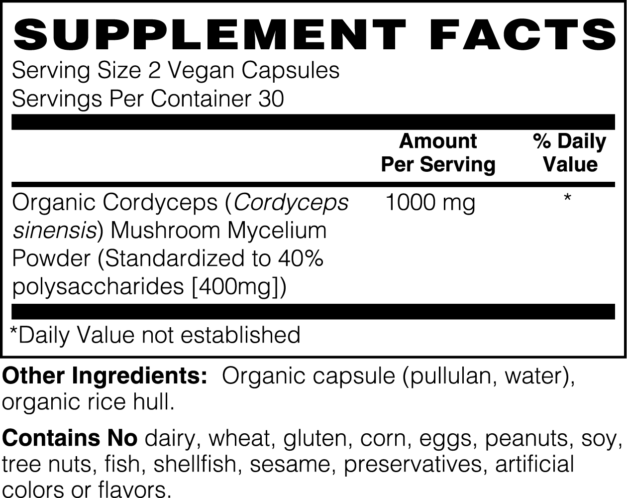 Cordyceps Mushroom - Shroomie Blends